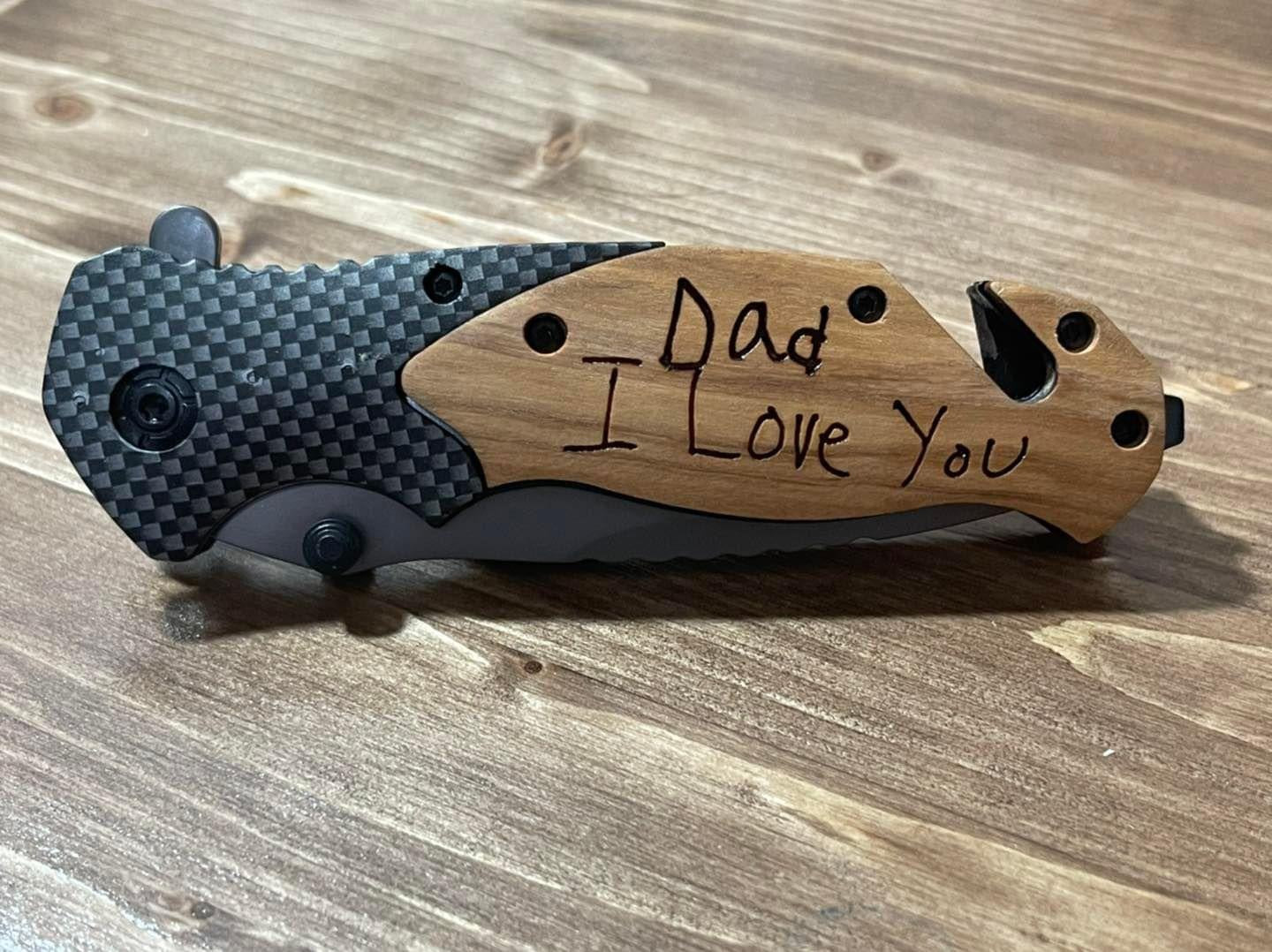 Custom Engraved Pocket Knife