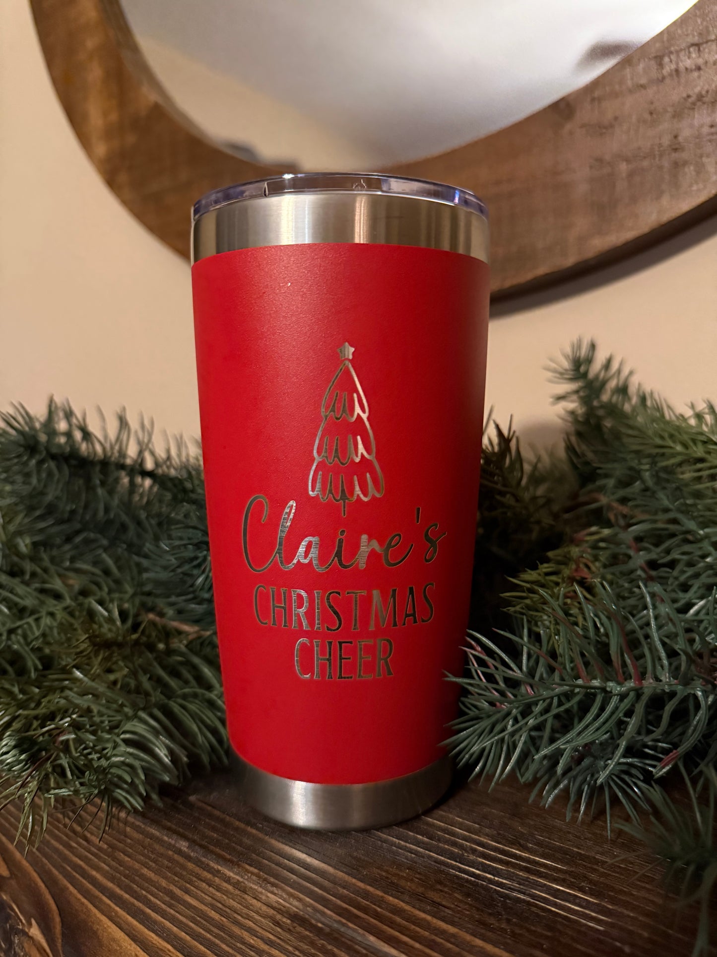 Custom tumbler for Nancy