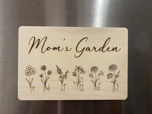 Mom's Garden Magnet