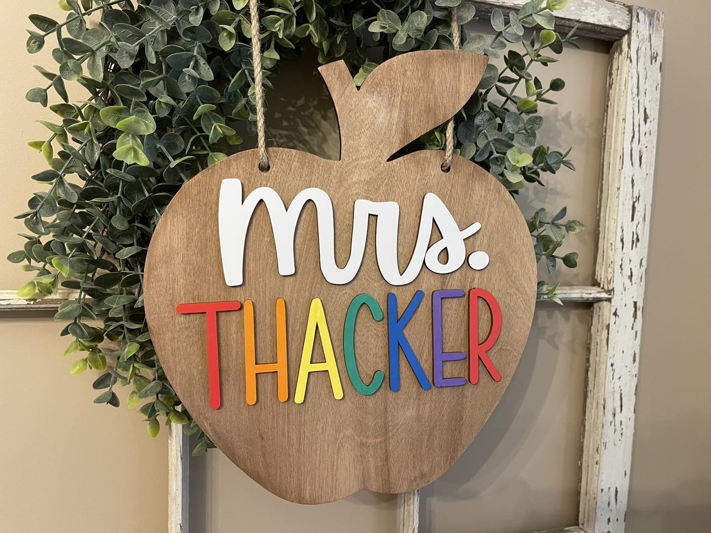 Teacher Door Sign