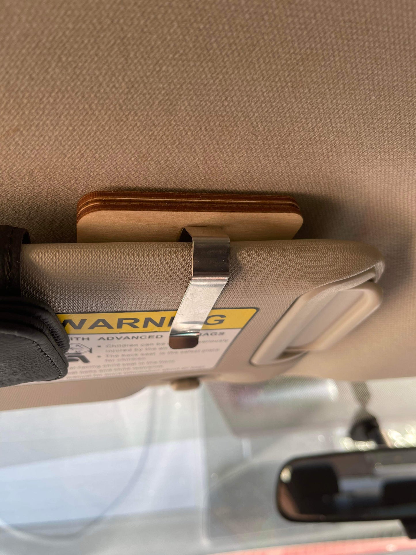 Visor Frame Clip