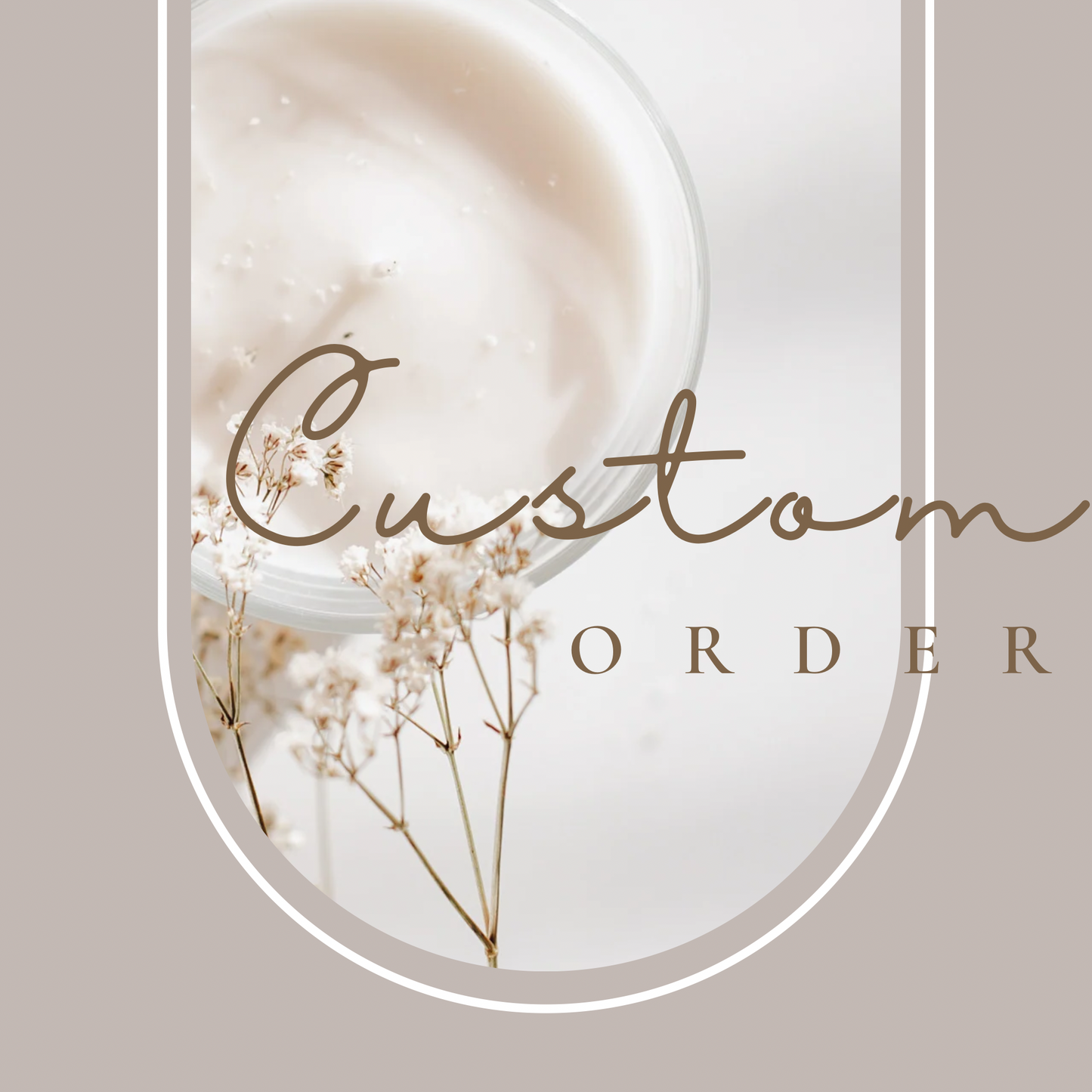 Custom order for Rachel