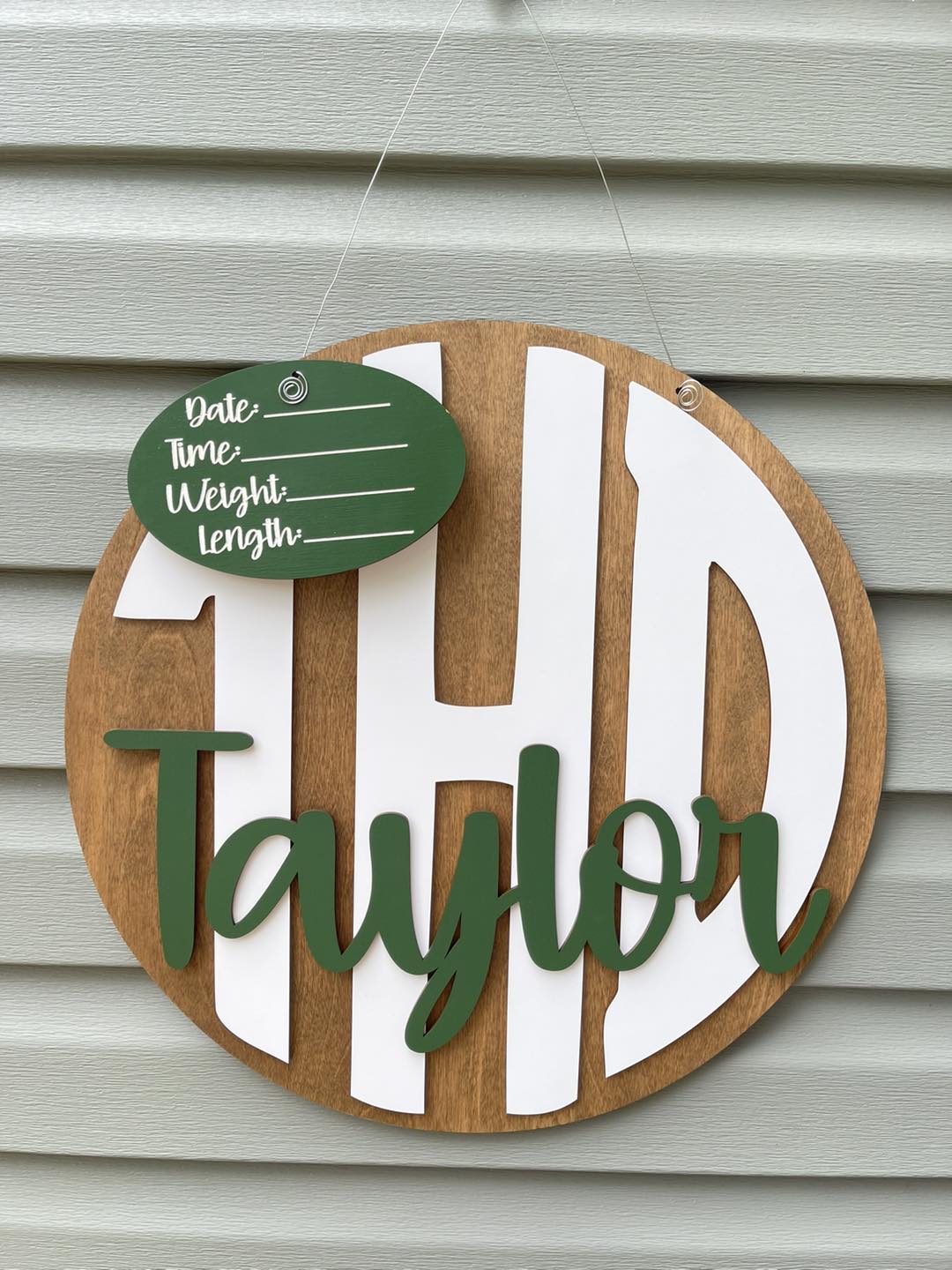 Nursery Name Round