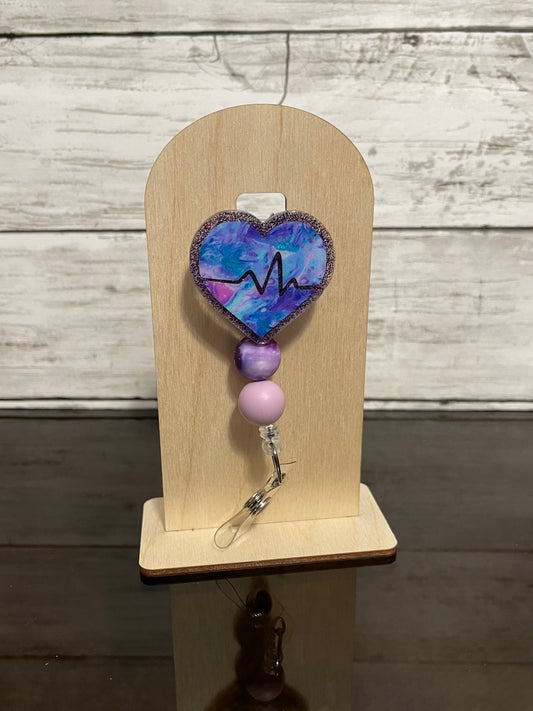 Medical Heart Badge Reel