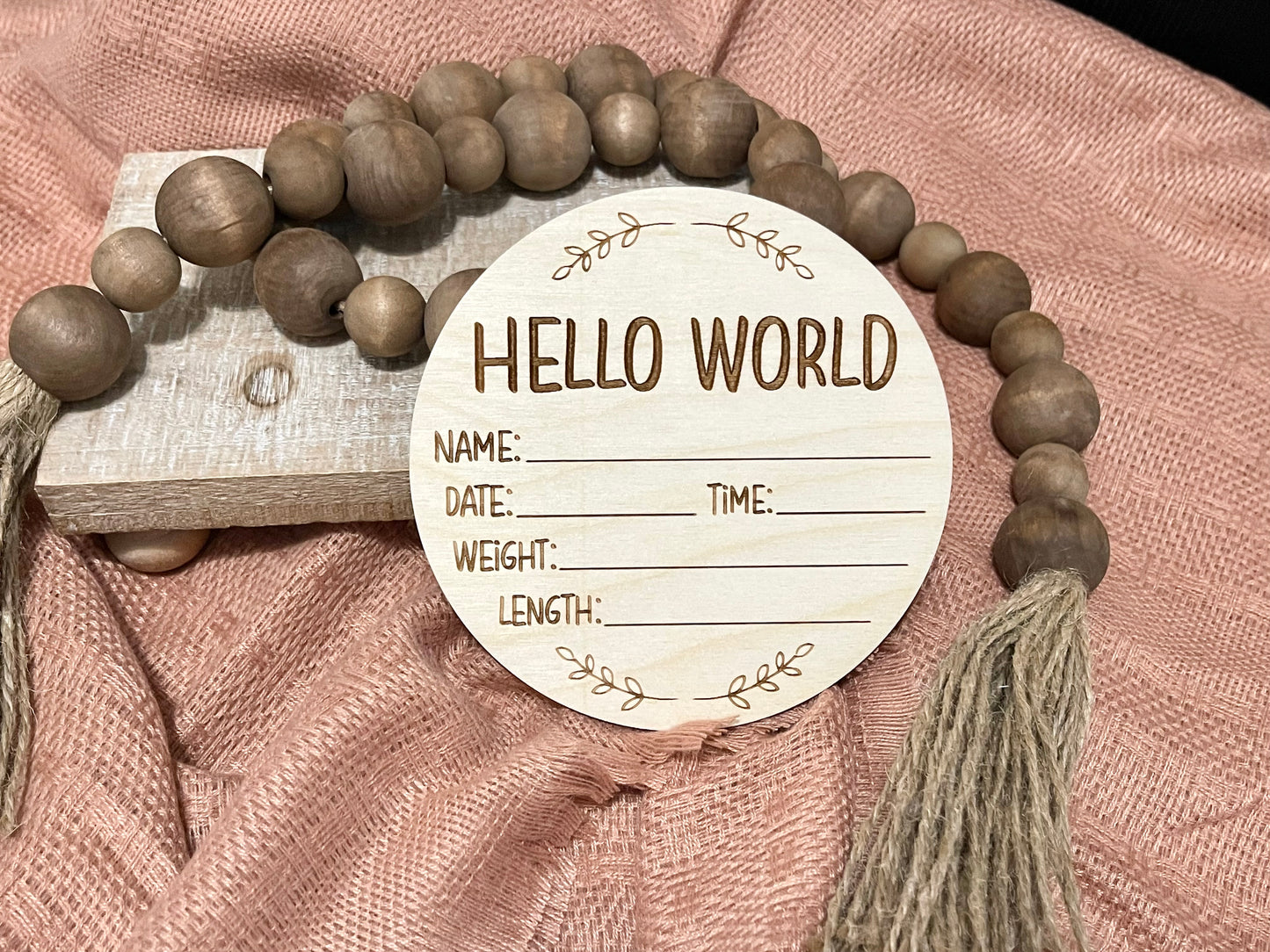 Baby Announcement Sign